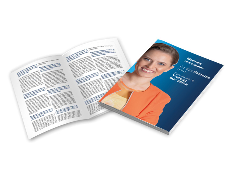 4 PAGES FORMAT A4 OUVERT/A5 FERM&Eacute;